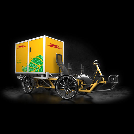DHL Cargo Bike 3D model on Artstation