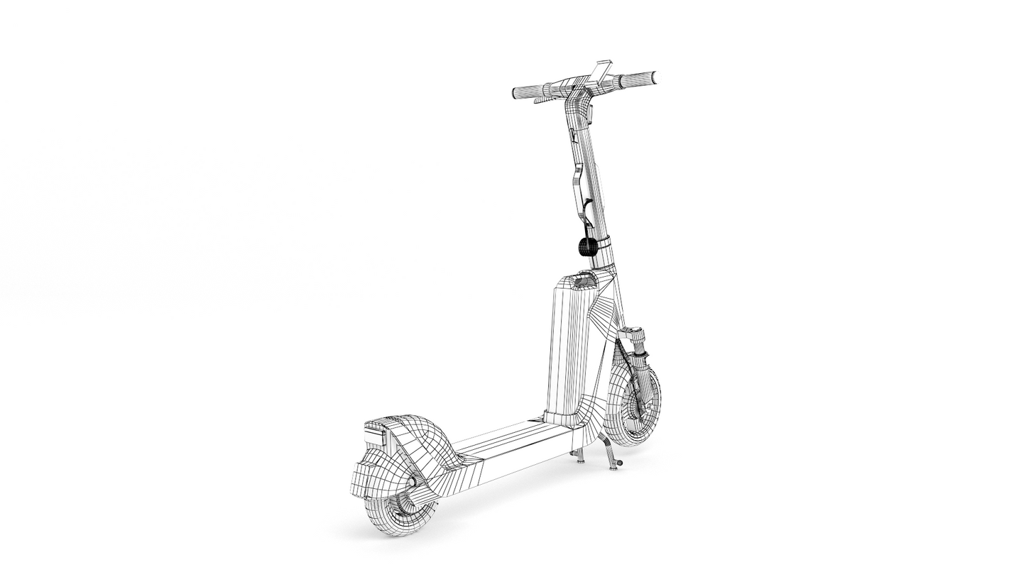 Bolt scooter V5 3D Model