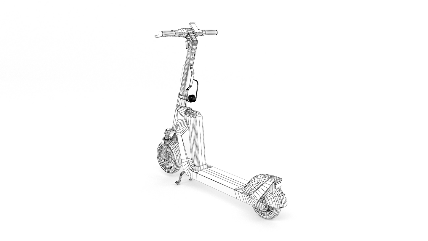 Bolt scooter V5 3D Model