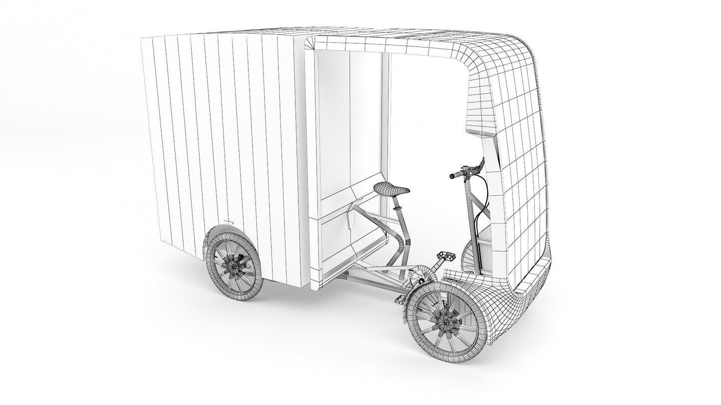 Amazon-delivery-bike-3d-model