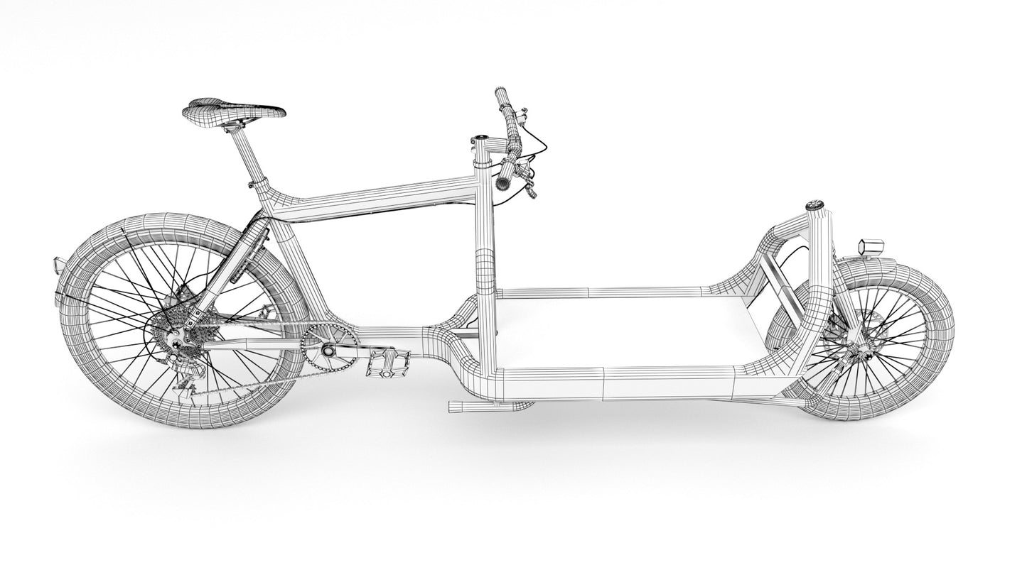 Bullit cargo bike 3D model