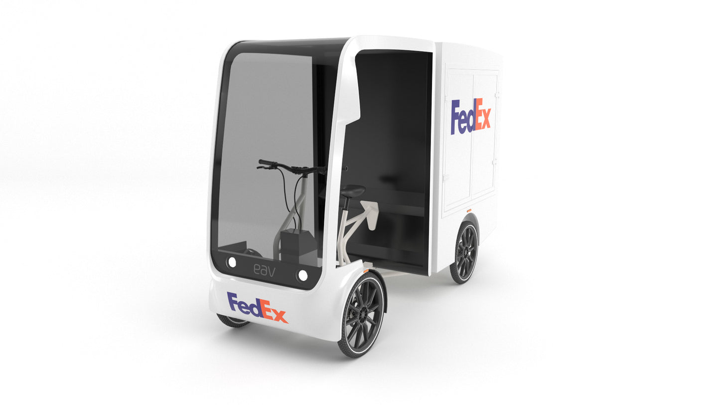 Fedex-Cargo-bike-3D-Model