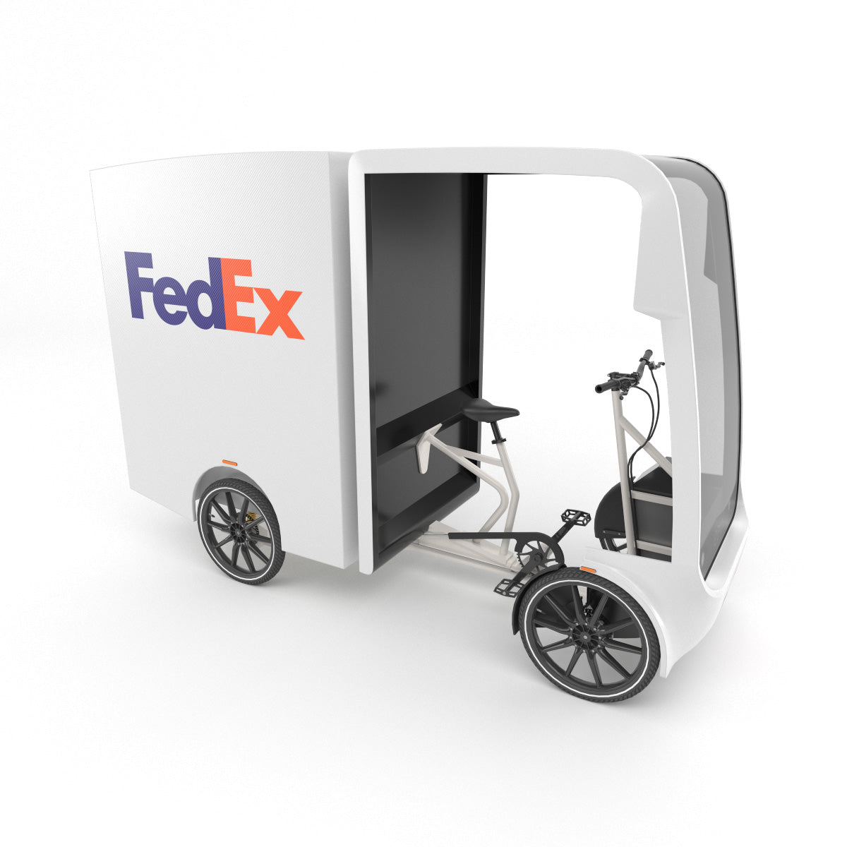 Fedex-Cargo-bike-3D-Model