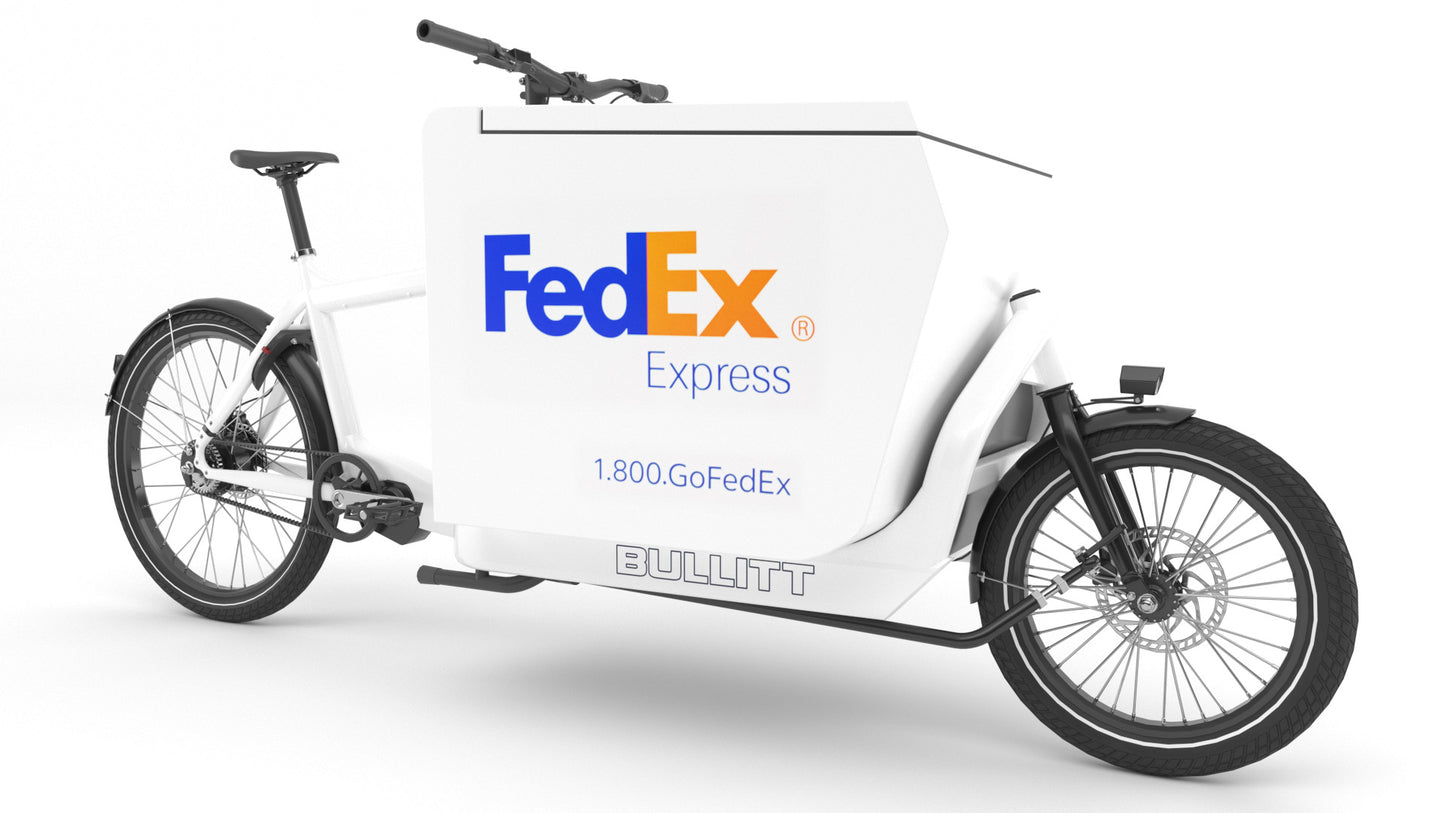 Fexex delivery bike 3D model