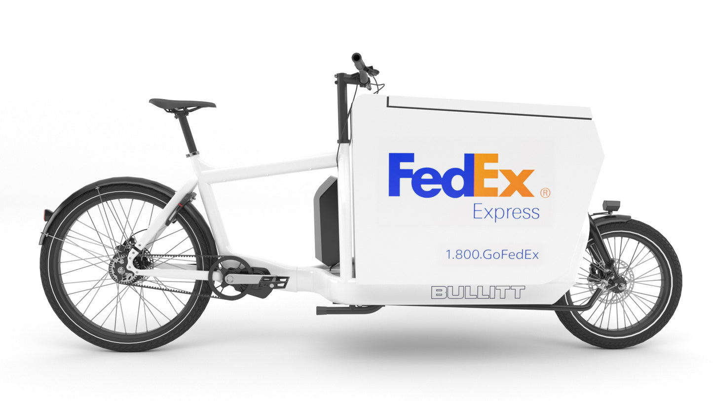 Fexex delivery bike 3D model