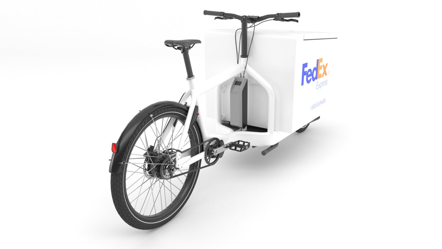 Fexex delivery bike 3D model