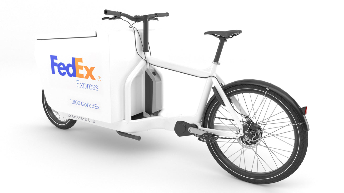 Fexex delivery bike 3D model