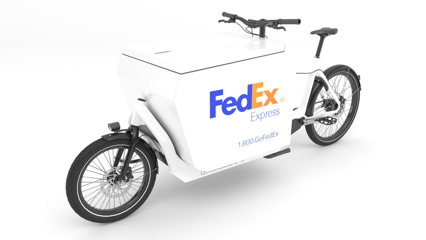 Fexex delivery bike 3D model