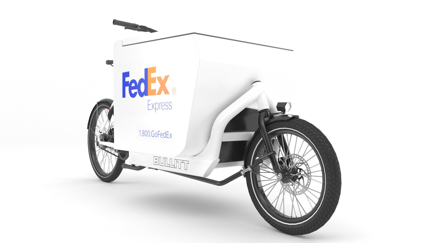 Fexex delivery bike 3D model
