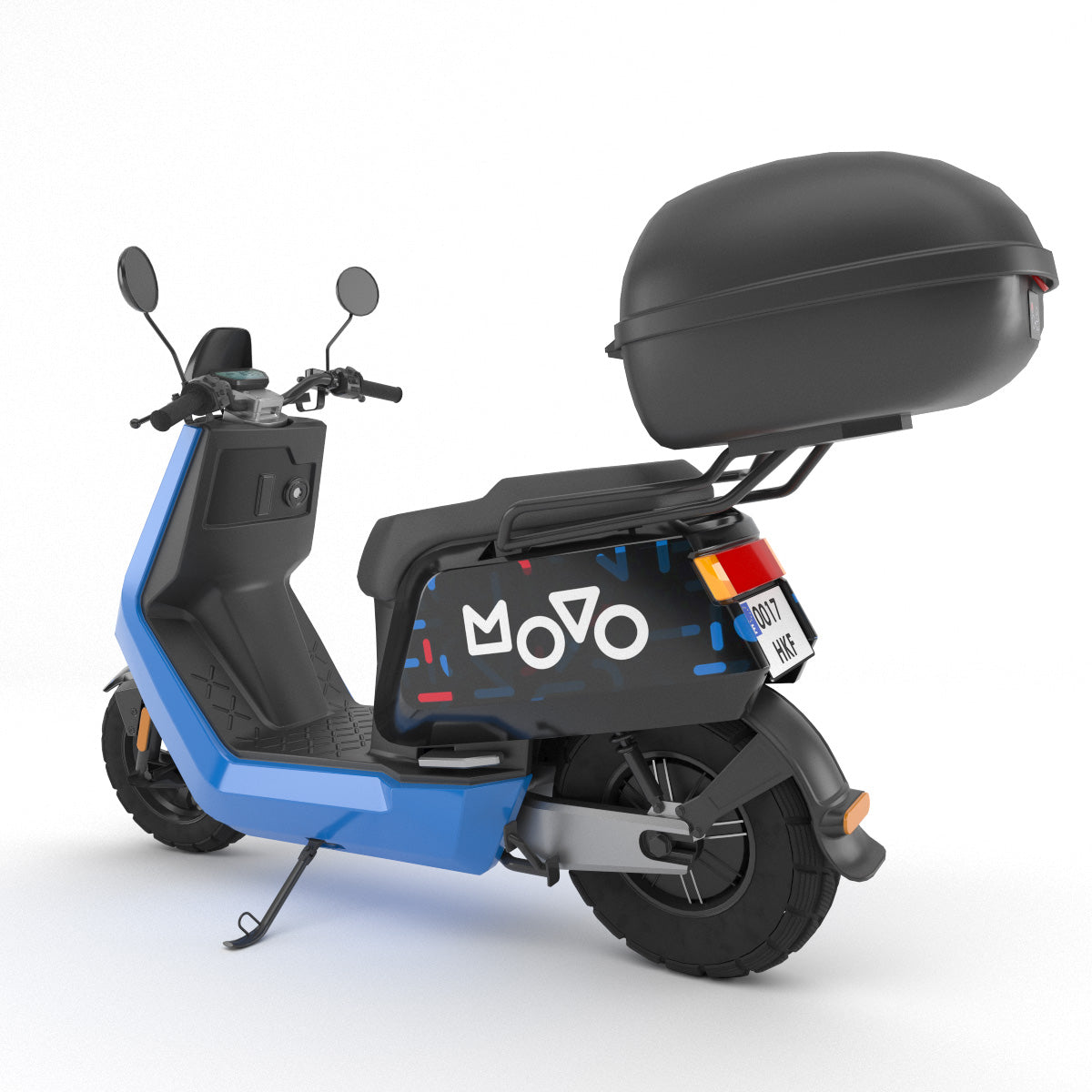 movo rideshare scooter 3d model