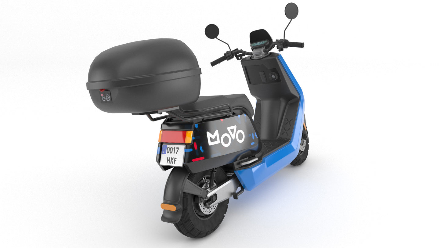 movo rideshare scooter 3d model