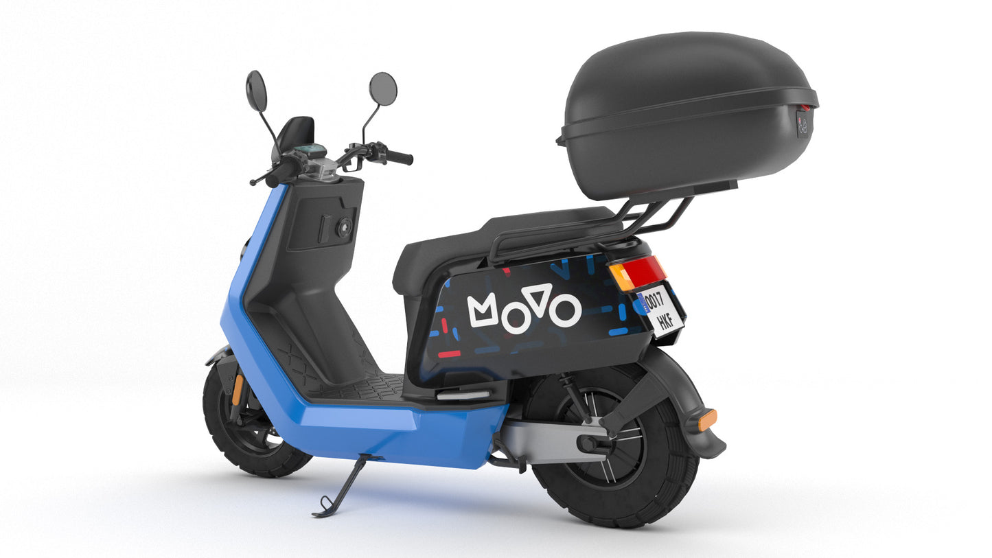 movo rideshare scooter 3d model