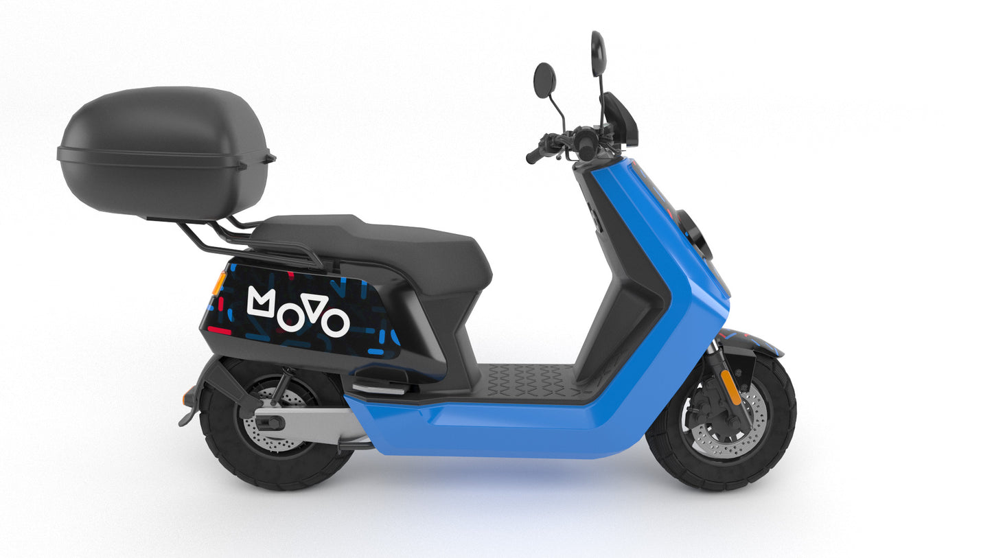 movo rideshare scooter 3d model