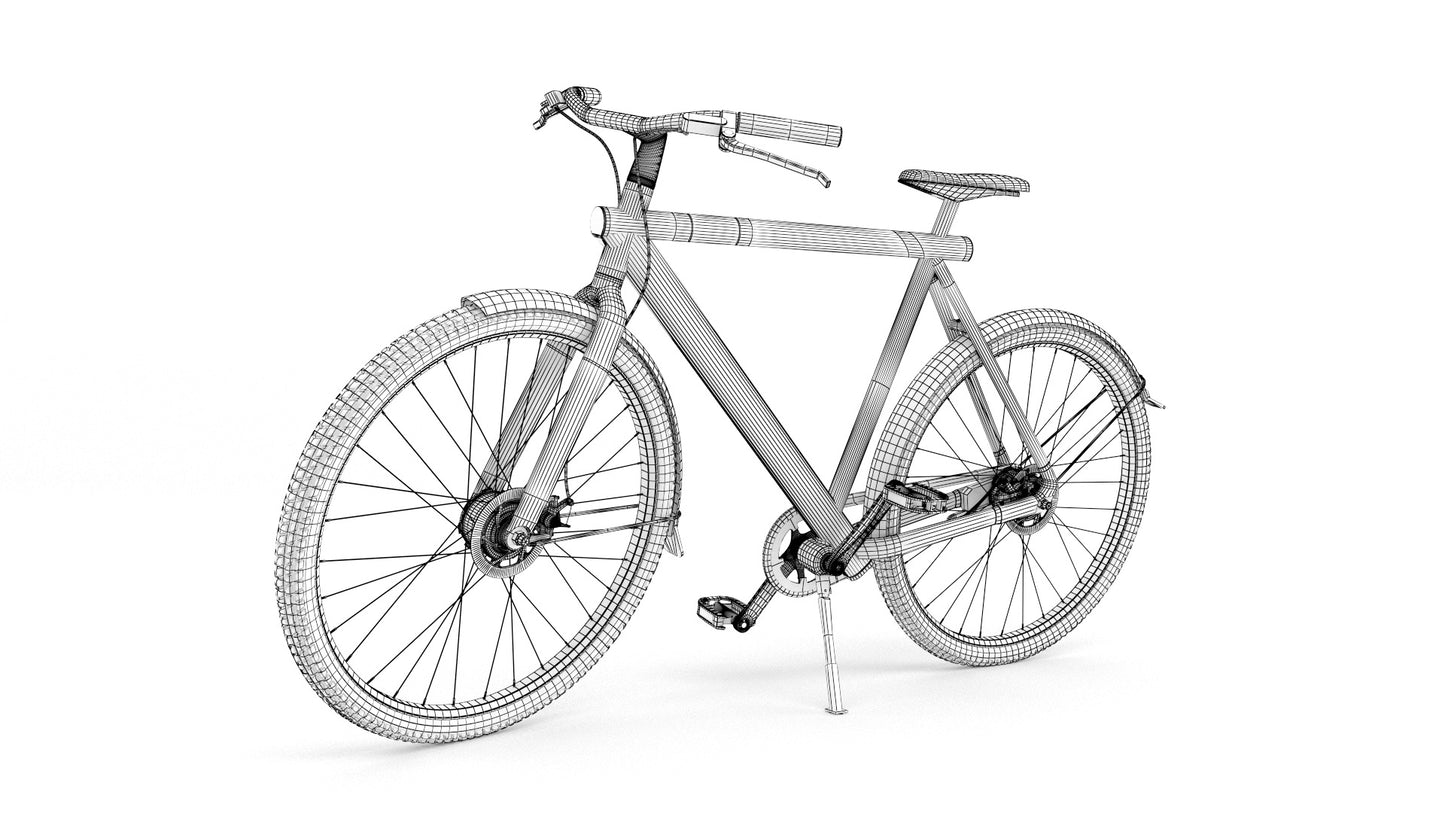 VanMoof S3 Wireframe