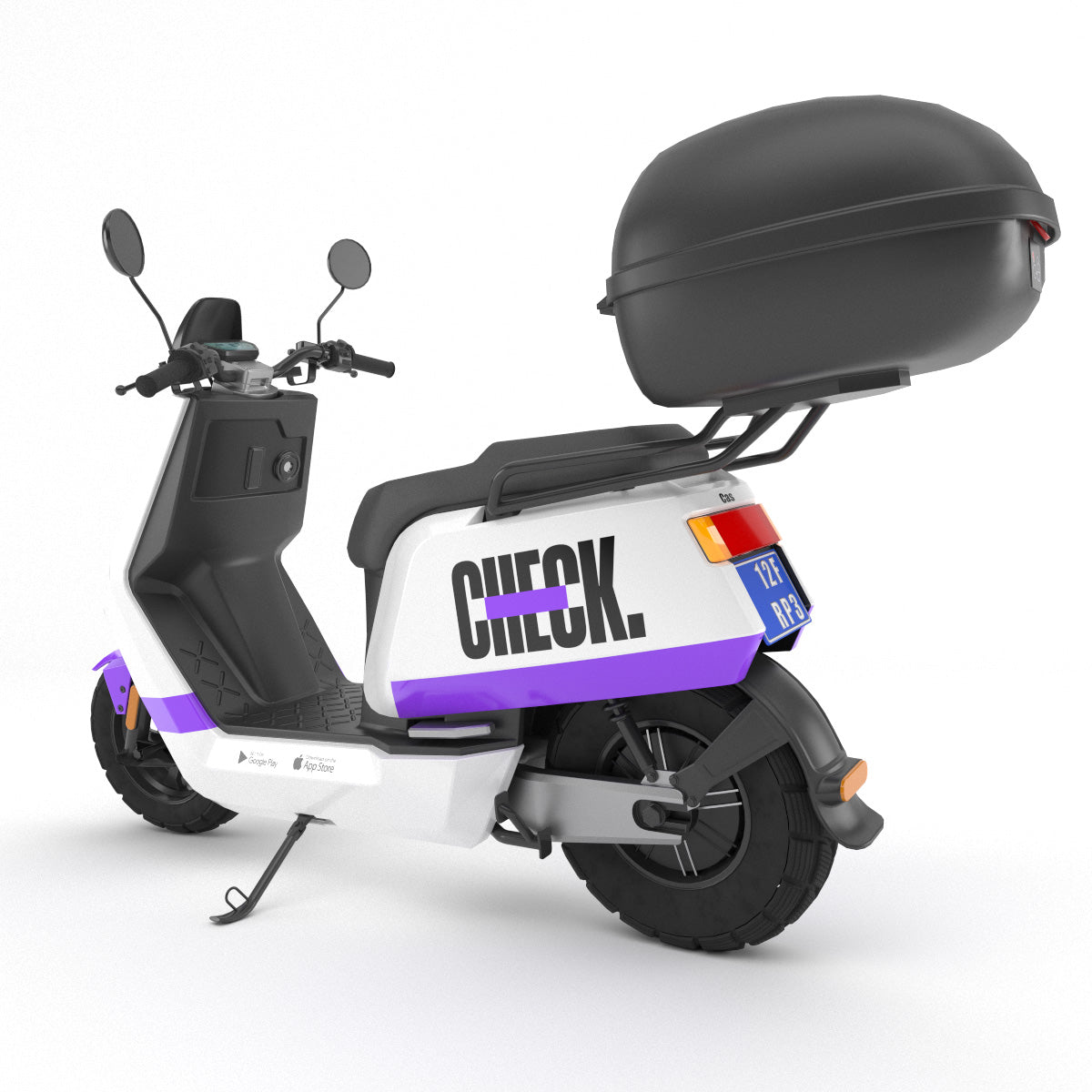 Check scooter 3d model