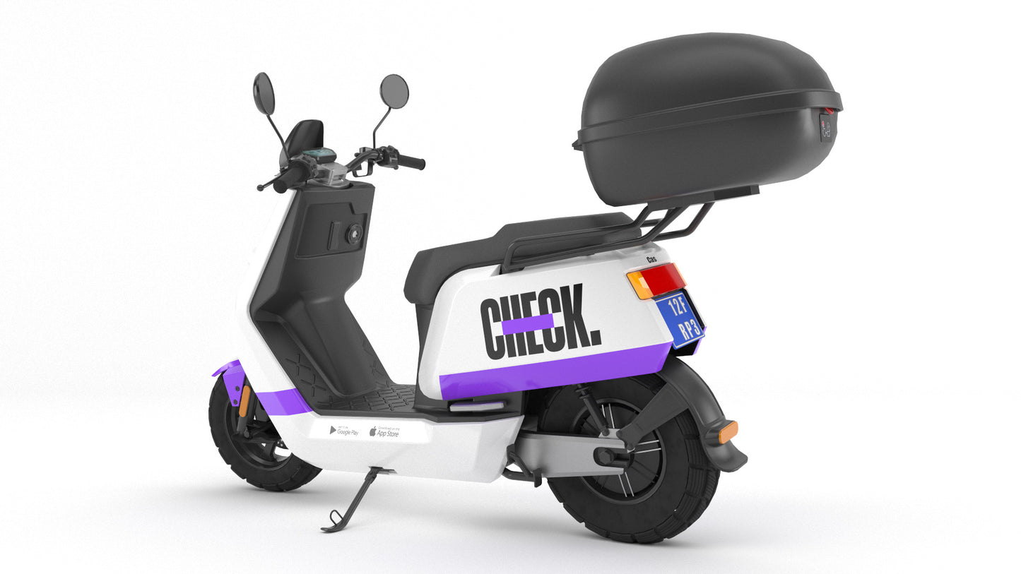 Check scooter 3d model