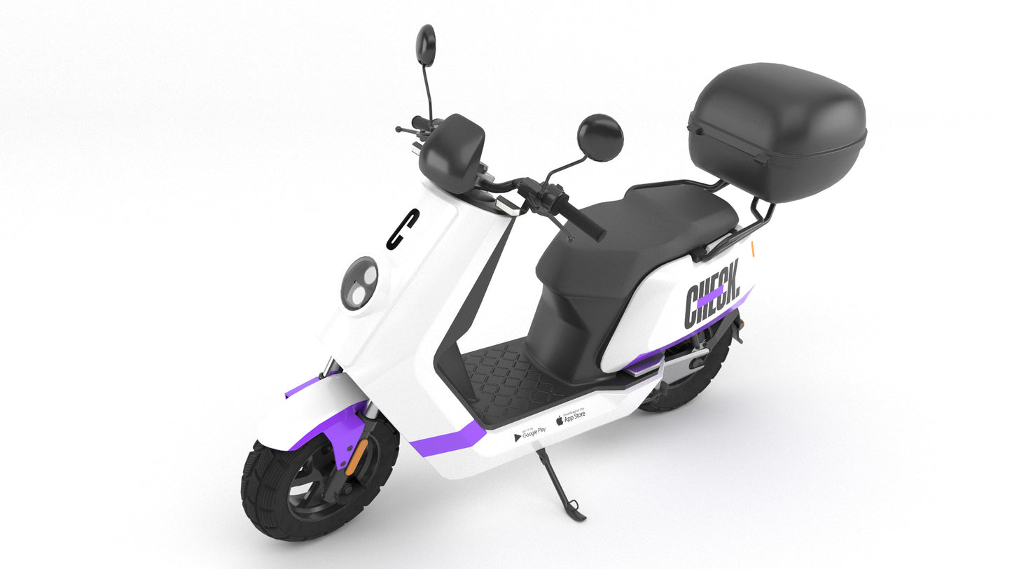 Check scooter 3d model