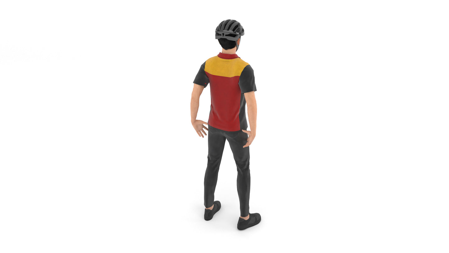 DHL-Delivery-Man-3D-Model
