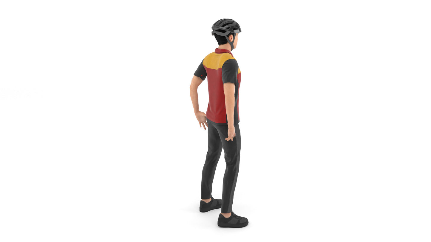 DHL-Delivery-Man-3D-Model