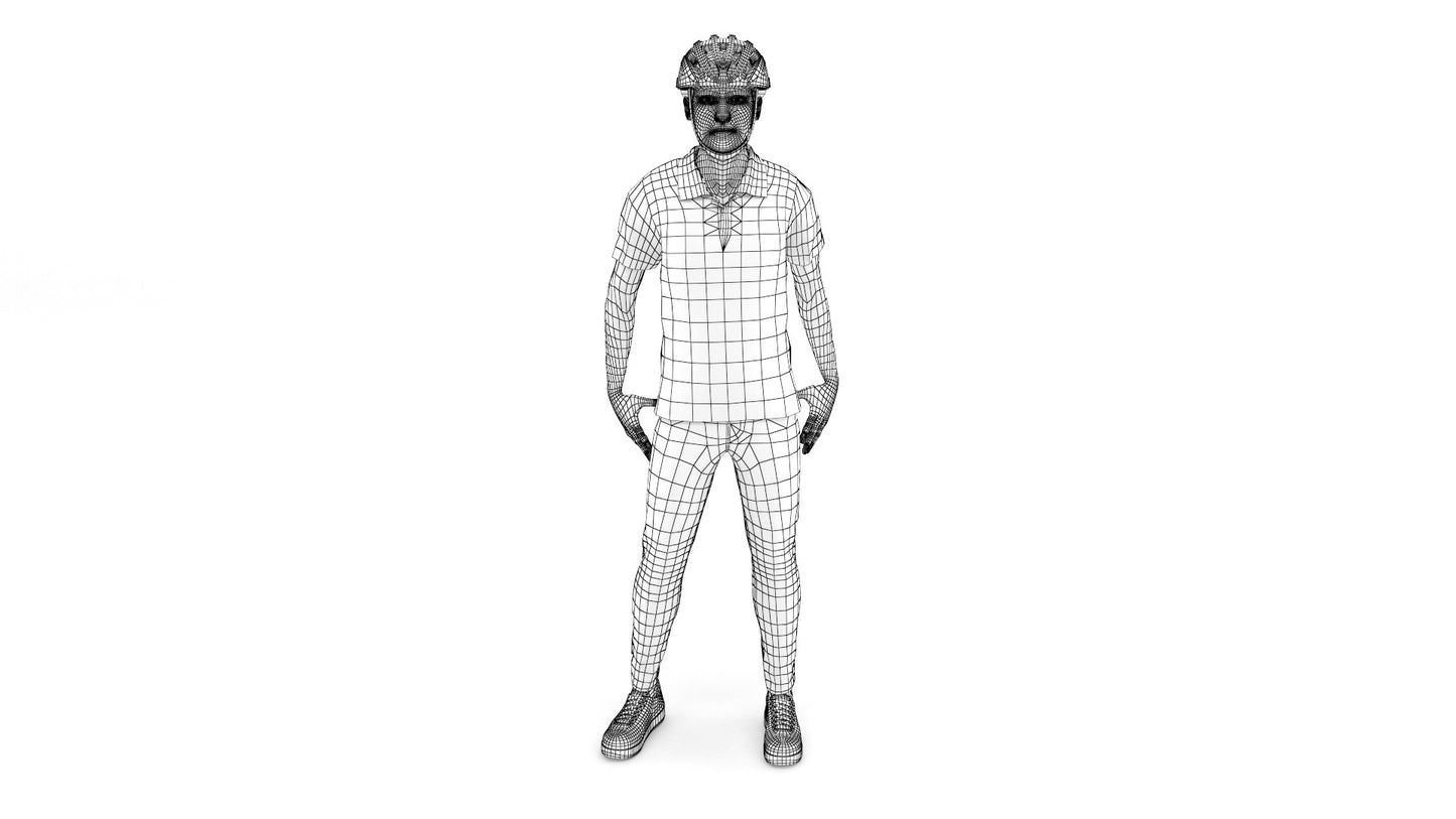 DHL-Delivery-Man-3D-Model