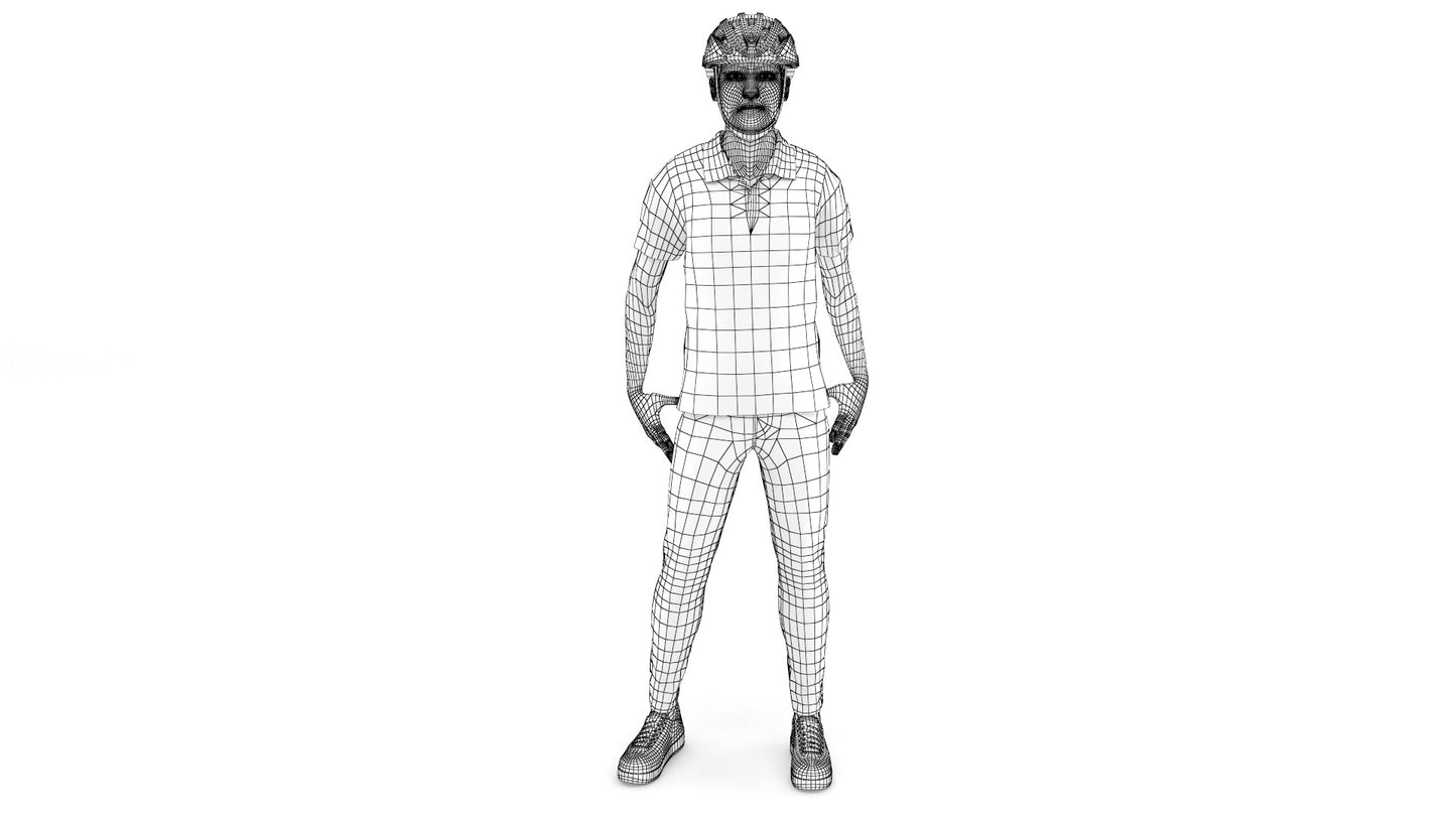 DHL-Delivery-Man-3D-Model