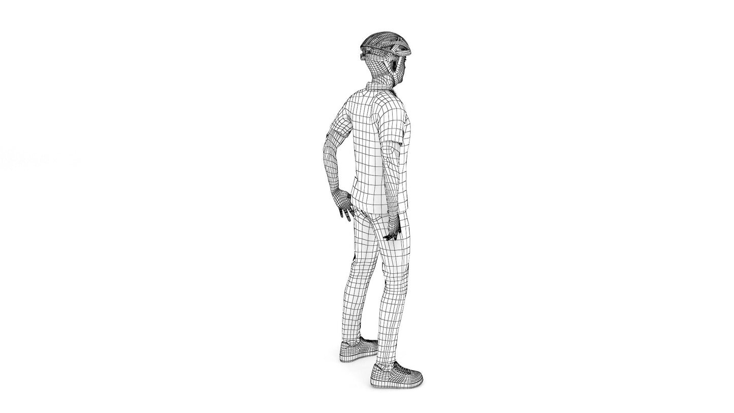 DHL-Delivery-Man-3D-Model