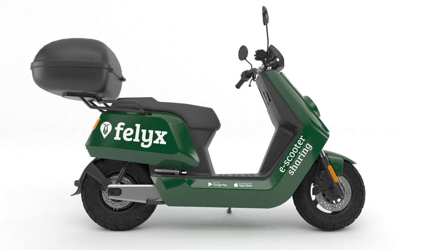 Felyx scooter 3d model