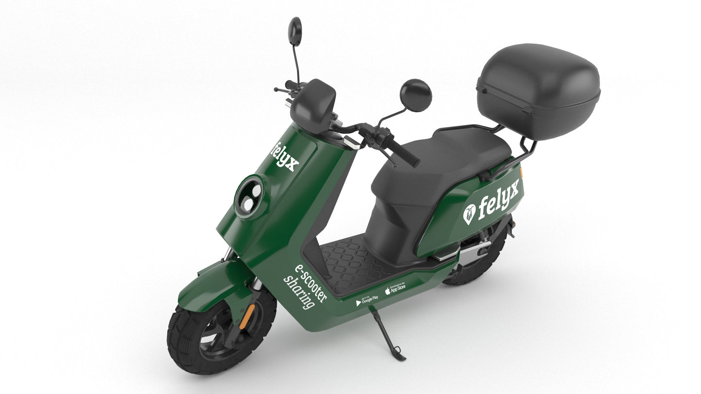 Felyx scooter 3d model