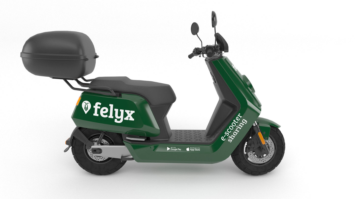 Felyx scooter 3d model