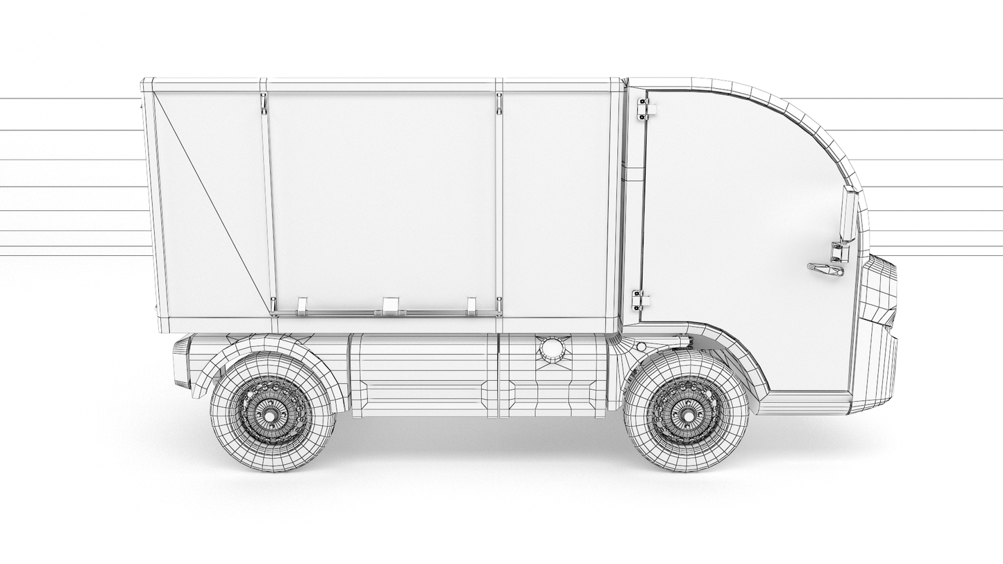 Goupil G4 Delivery car 3D model