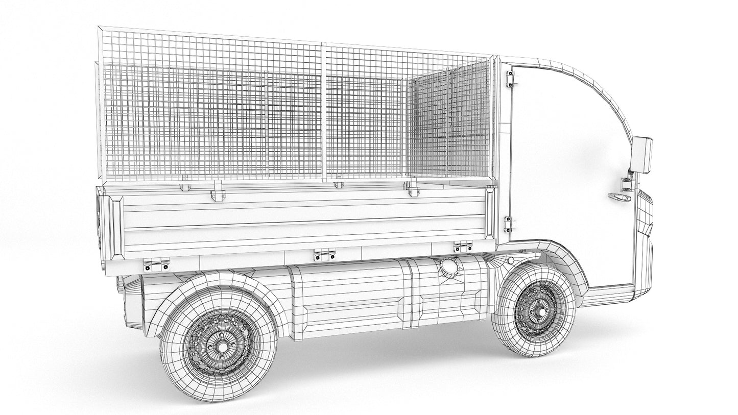 Goupil pick-up car 3D model