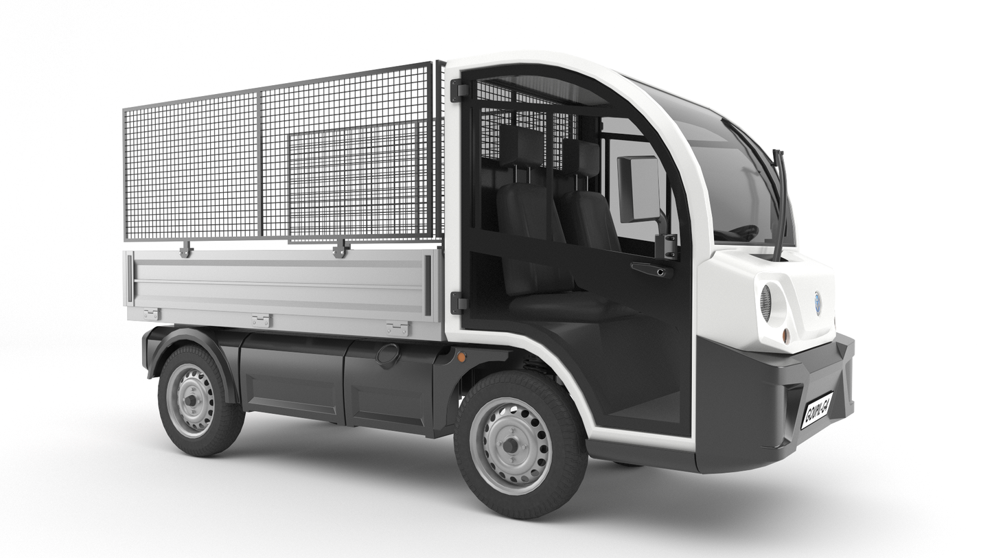 Goupil pick-up car 3D model