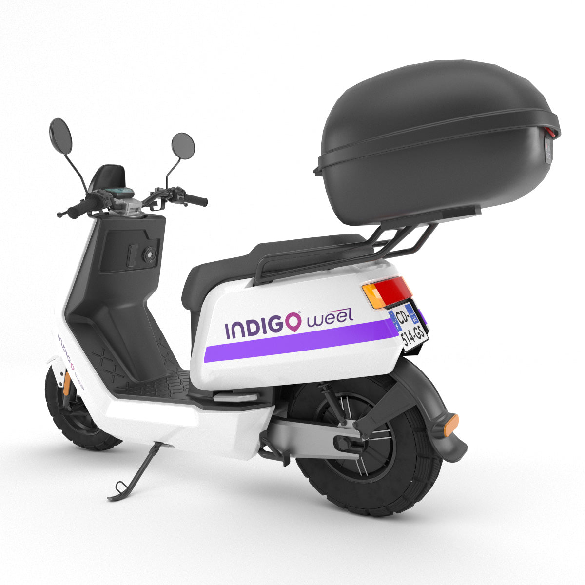Indigo weel scooter 3d model