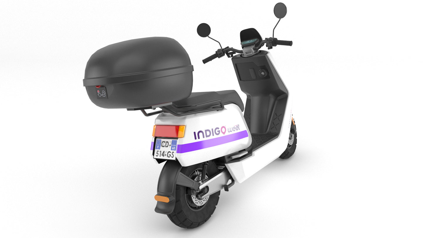 Indigo weel scooter 3d model