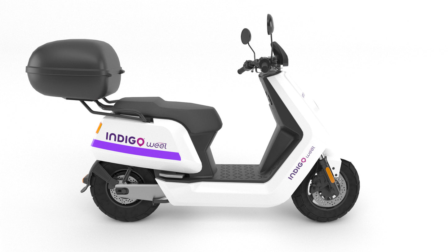 Indigo weel scooter 3d model
