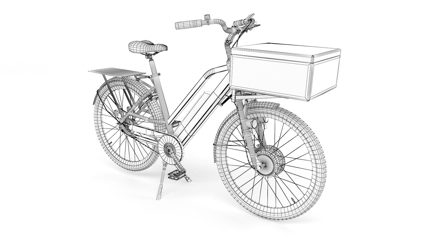 Just-eat-e-bike-3D-model