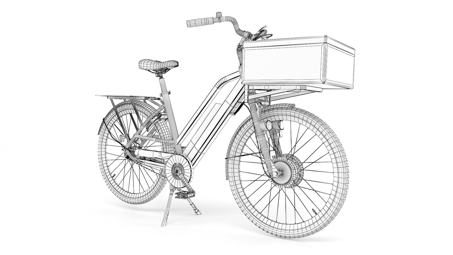 Just-eat-e-bike-3D-model
