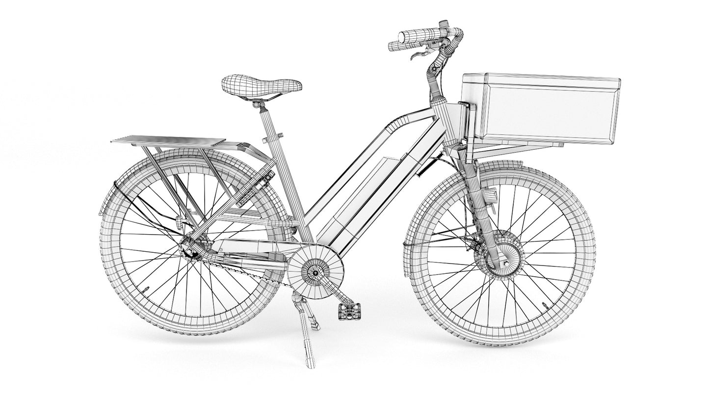 Just-eat-e-bike-3D-model