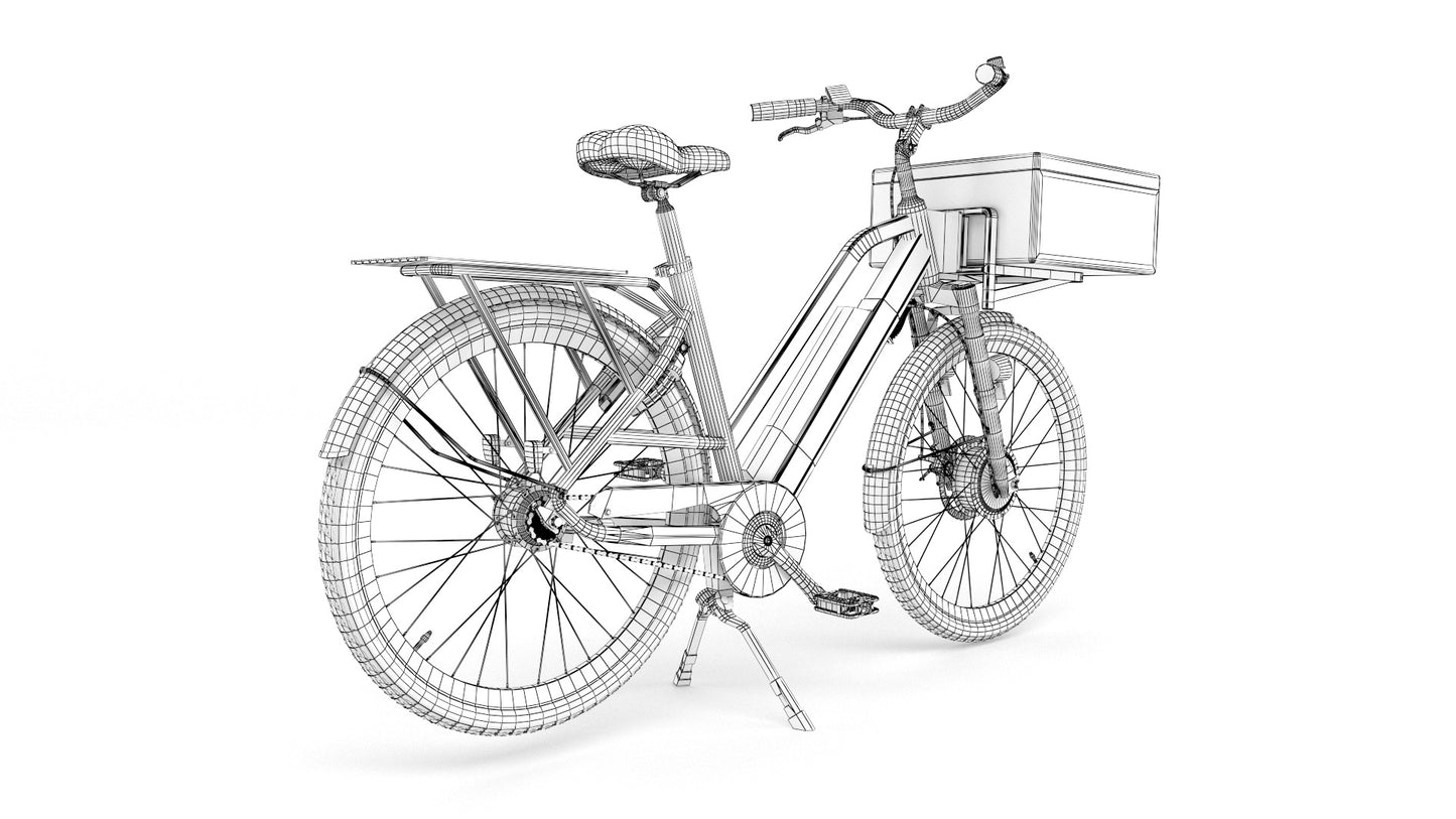 Just-eat-e-bike-3D-model