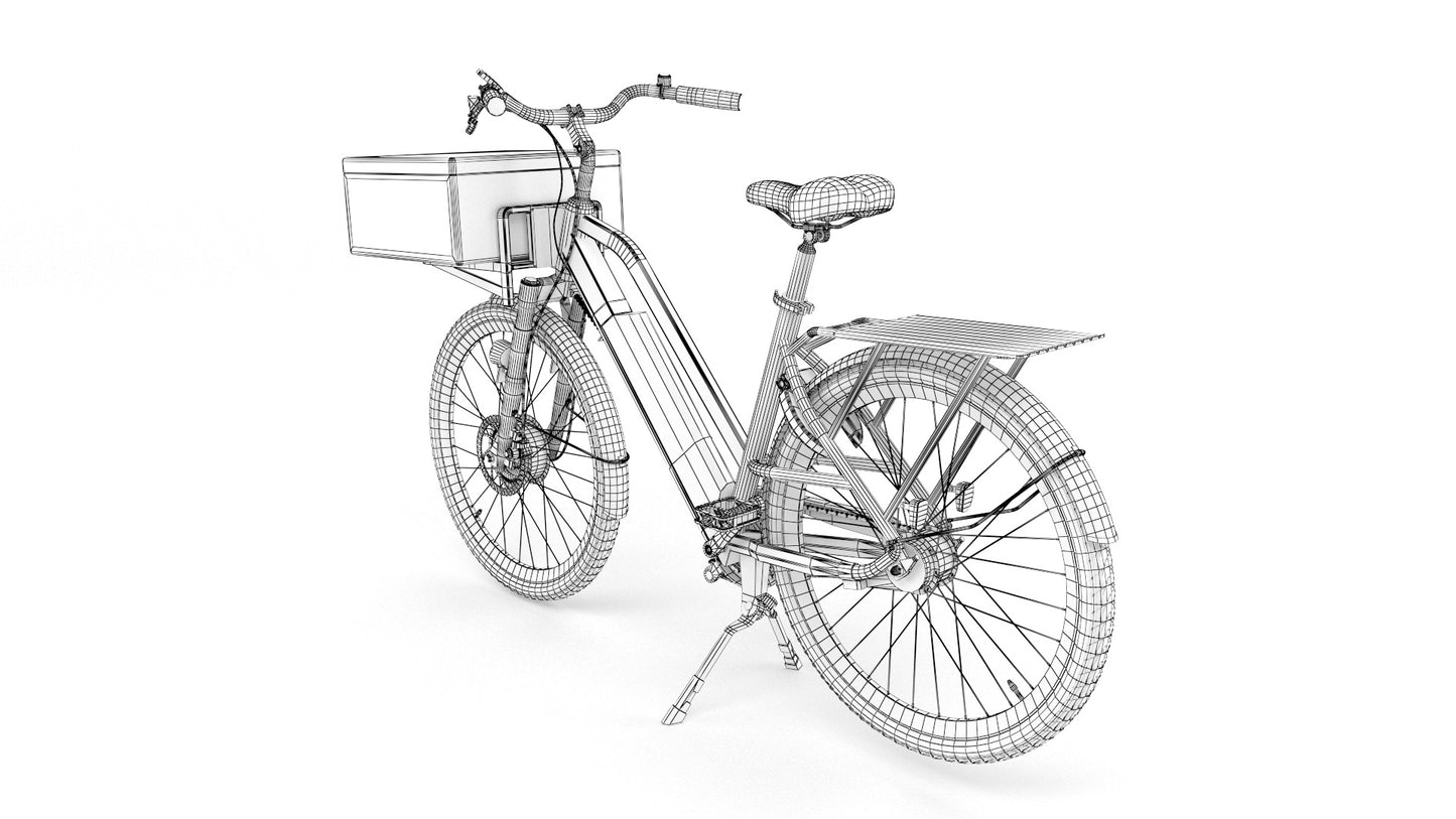 Just-eat-e-bike-3D-model