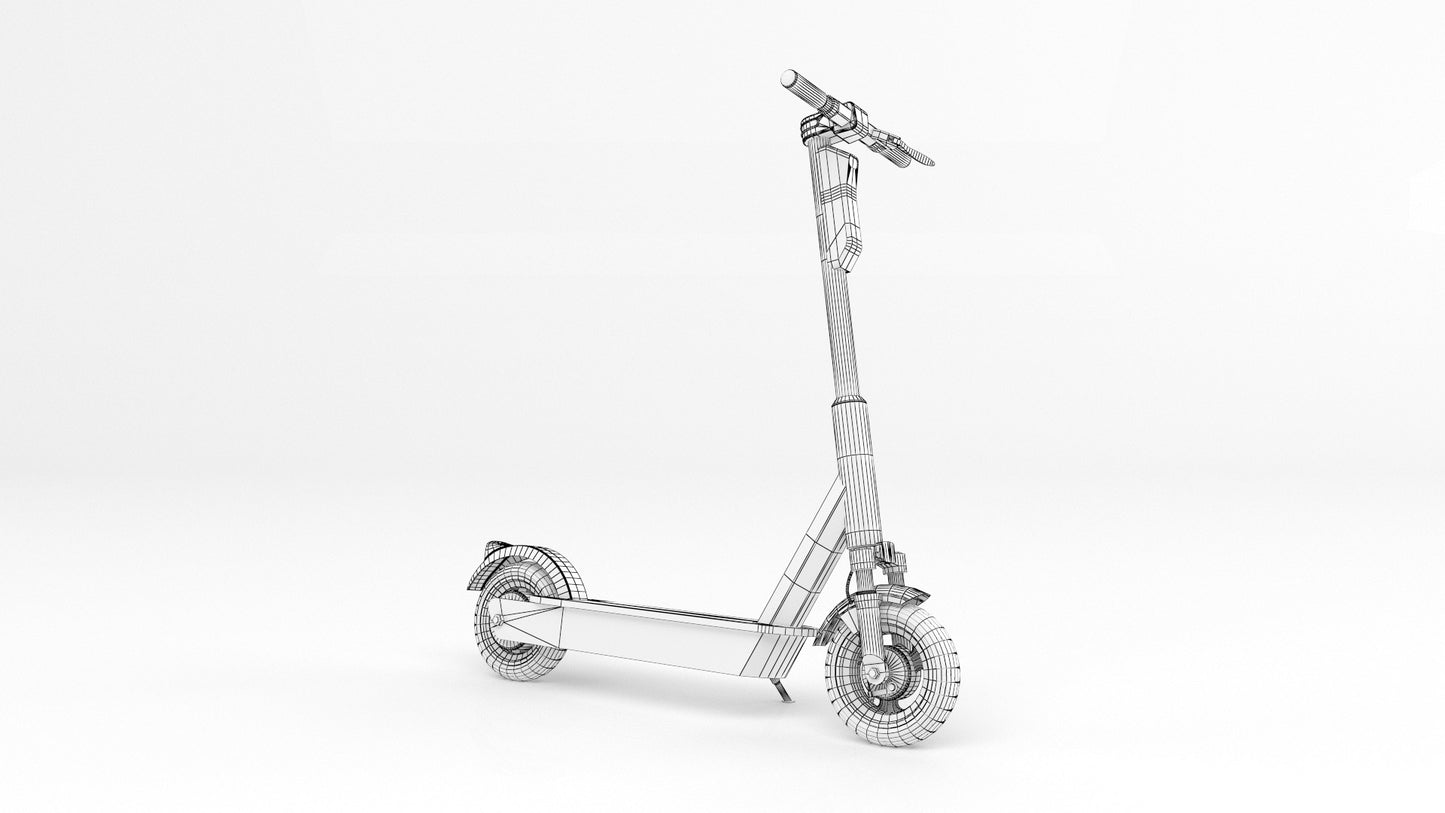 Lime Scooter 3D model