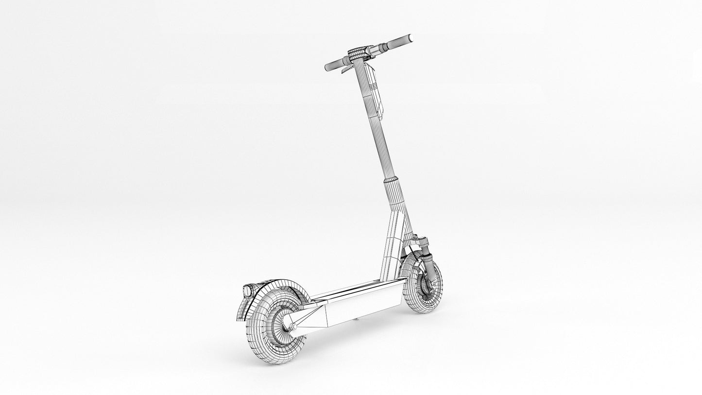 Lime Scooter 3D model