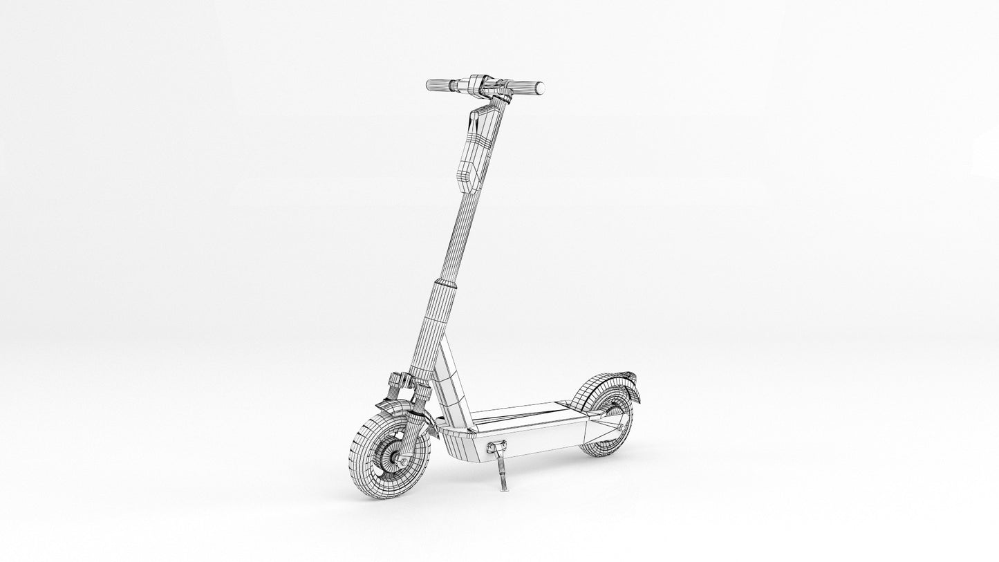 Lime Scooter 3D model