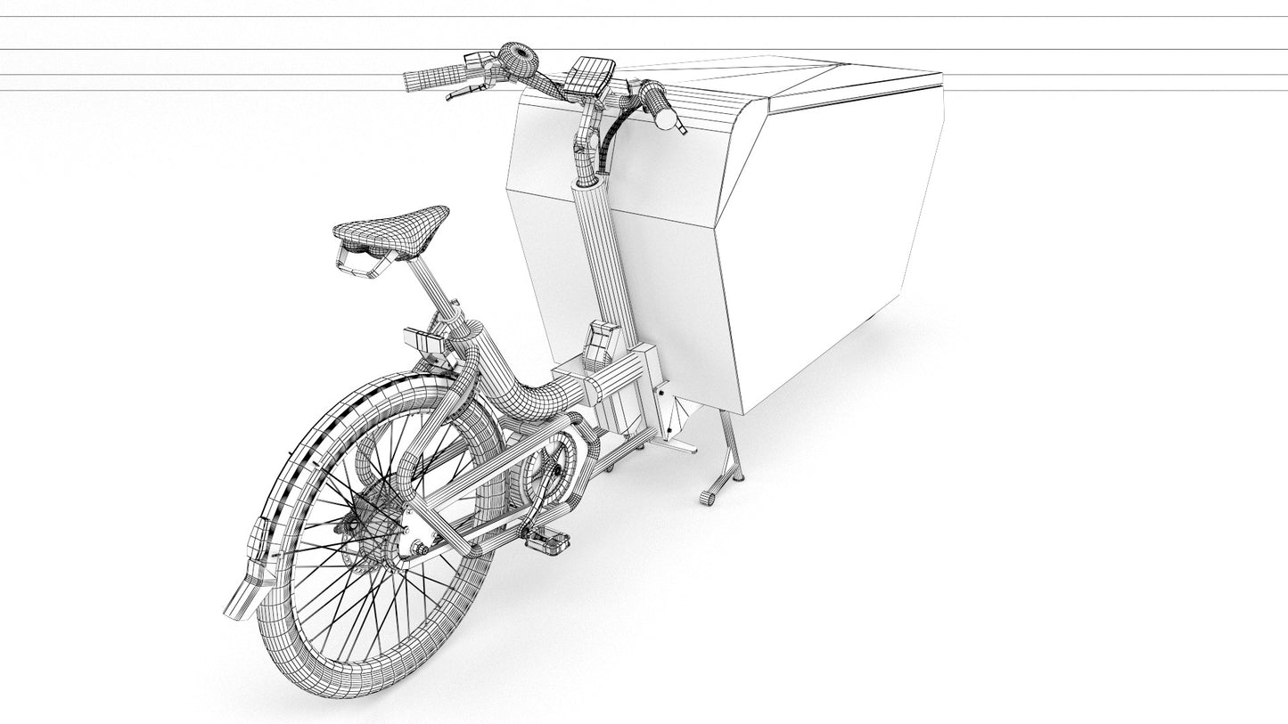 Coolblue delivery bike 3D model