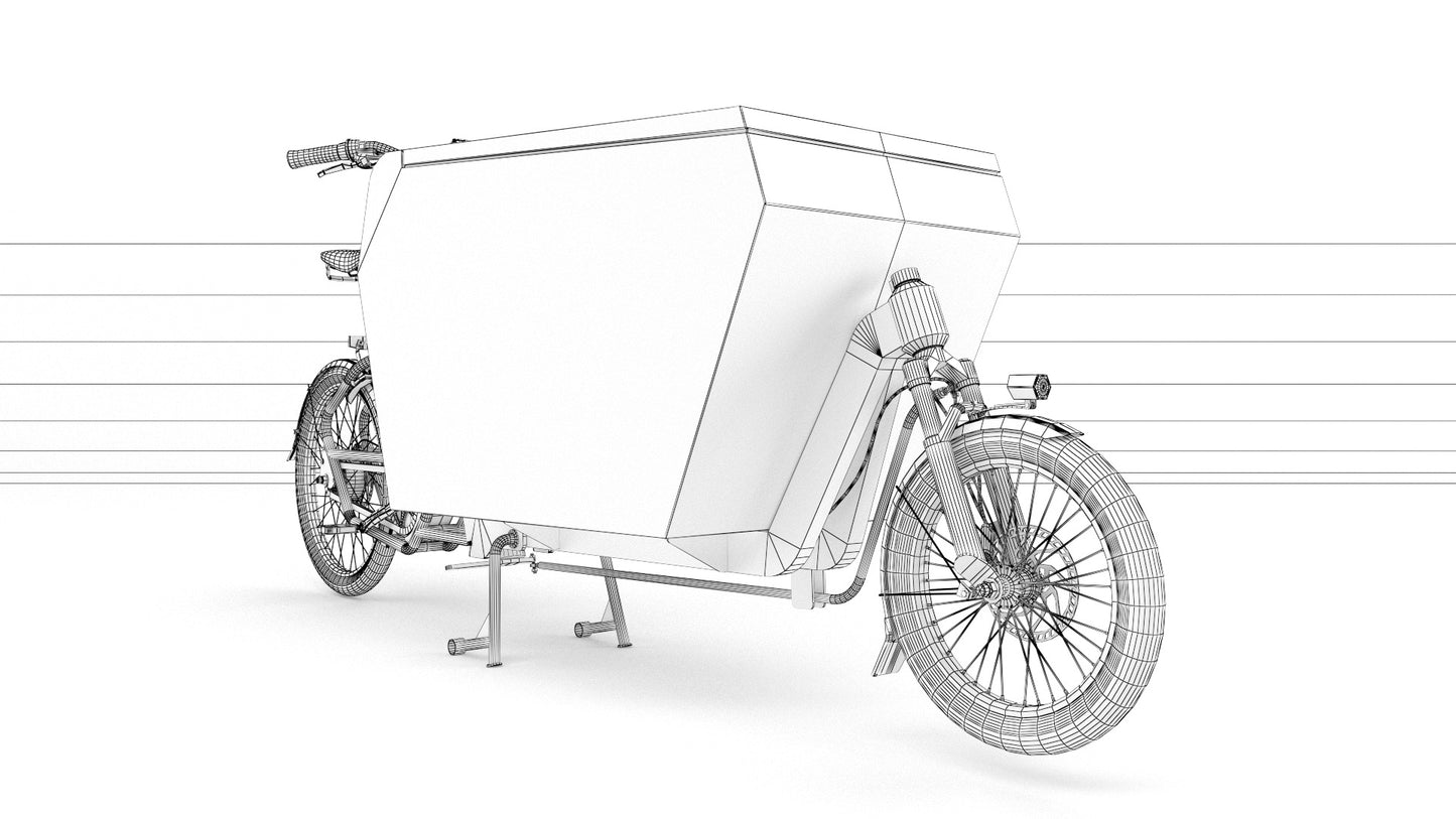 Coolblue delivery bike 3D model