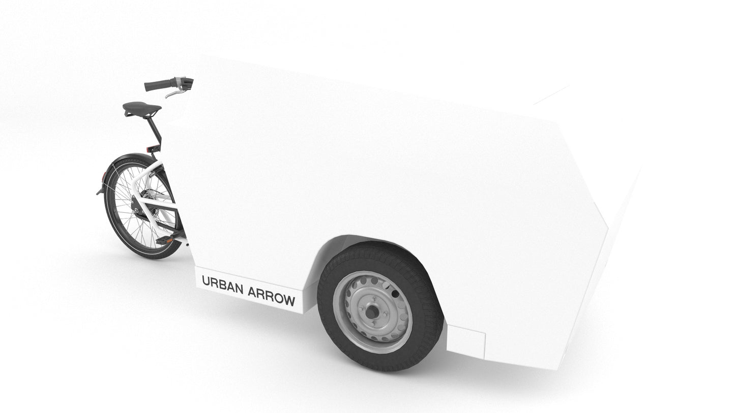 Urban arrow parcel delivery 3D model