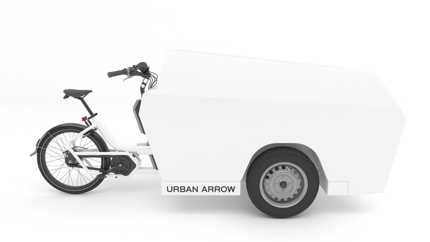 Urban arrow parcel delivery 3D model