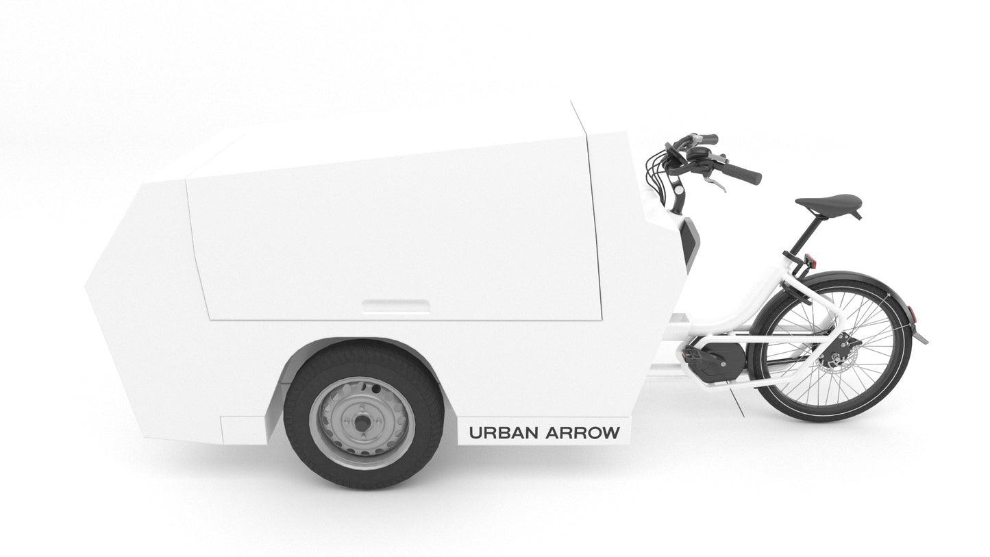 Urban arrow parcel delivery 3D model