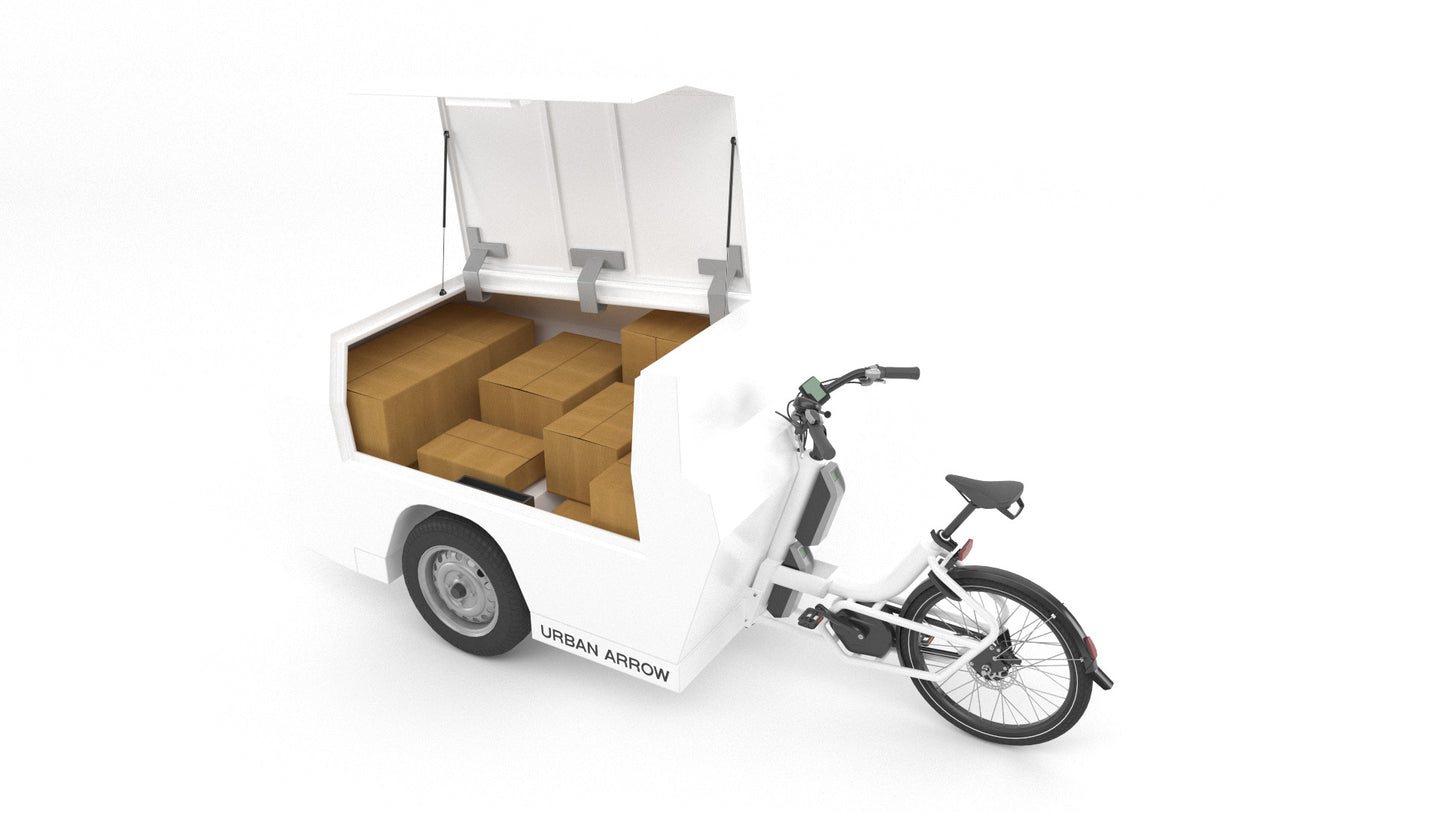 Urban arrow parcel delivery 3D model