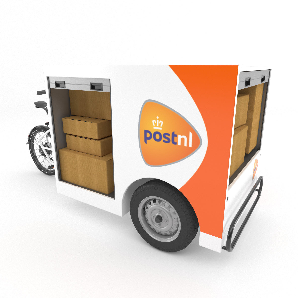 Post Nl delivery bike 3D Model